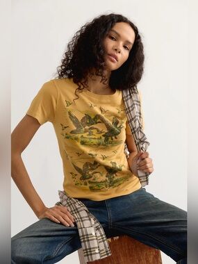 Free People x Ragabond River Tee🔥 NEW with TAGS• XL